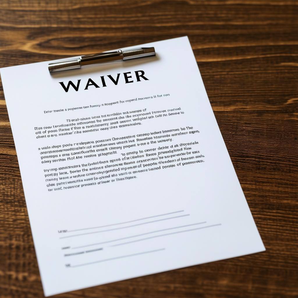 Waiver for property